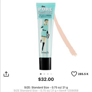 BENEFIT THE POREFESSIONAL FACE PRIMER